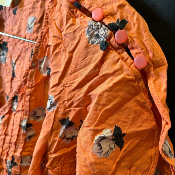 Maeve by Anthropologie Floral Short Sleeve Top - Picture 6 of 6